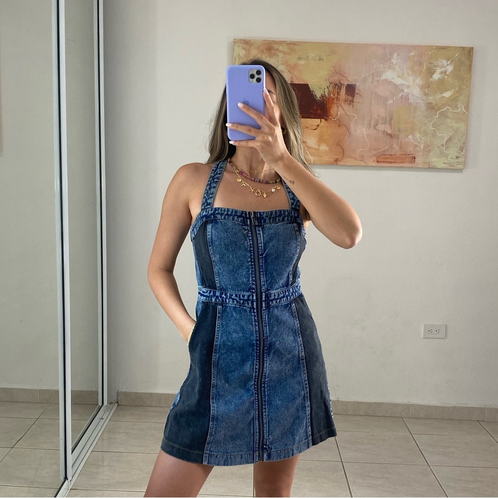 Denim dress